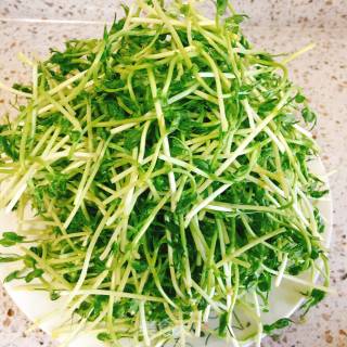 Garlic Sweet Pea Sprouts recipe