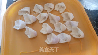 Beef Soup Wontons recipe