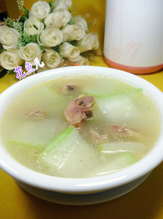 Cured Drumsticks and Winter Melon Soup