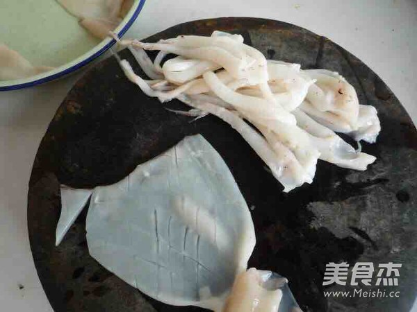 Squid with Sauce recipe