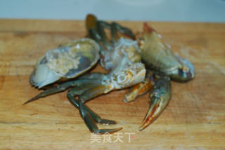 Baked Crab with Salted Egg Yolk recipe