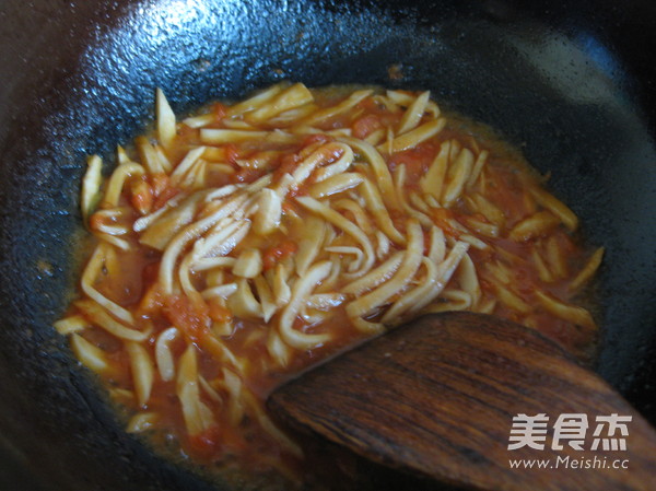 Fried Pleurotus Eryngii recipe