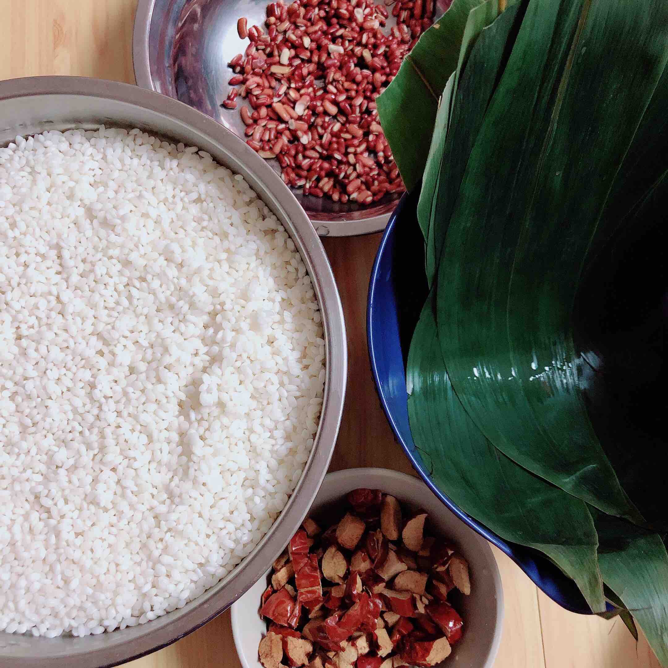 Red Beans, Red Dates and Honey Rice Dumplings recipe