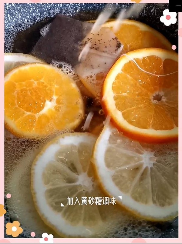 Lemon Fresh Orange Tea recipe