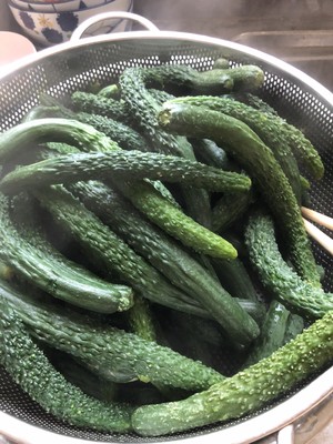 Cucumber with Sauce recipe