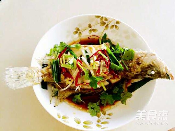 Steamed Osmanthus Fish recipe