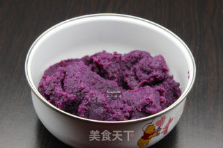 Purple Sweet Potato Crystal Cake recipe