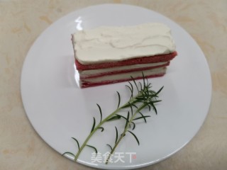 Strawberry Chiffon Ice Cream Cream Cake Kuaishou Cake recipe