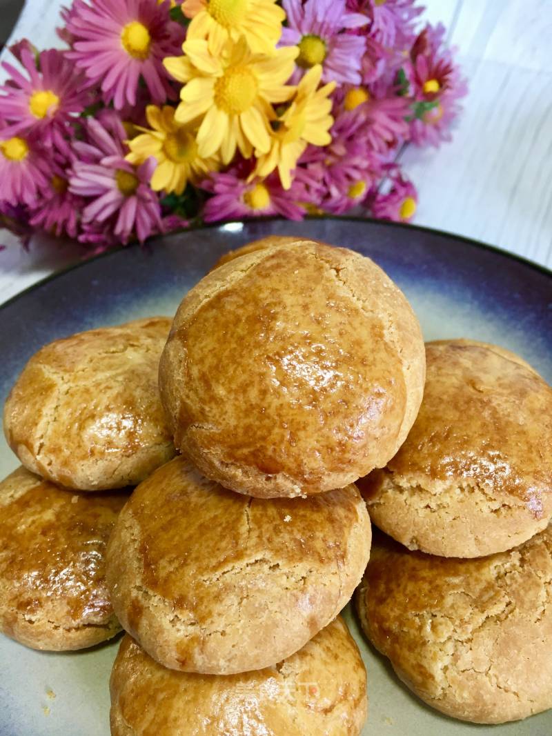 Basil Shortbread Cookies
