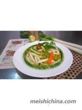 Pickled Pepper Lotus Root Strips recipe