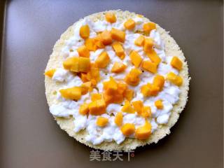 #四session-baking Contest & is Love Eating Festival# Mango and Yogurt Sandwich Cake (hot Version) recipe