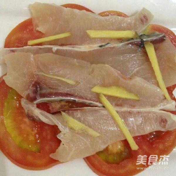 Steamed Tomato Grass Carp Separator recipe