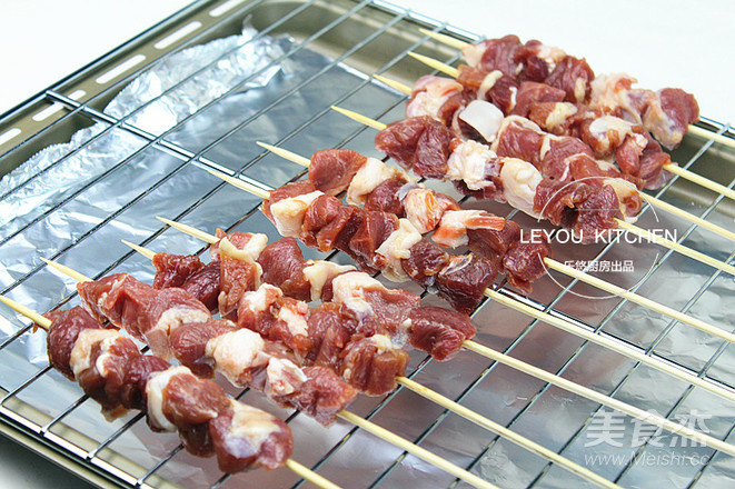 Lamb Skewers (oven Version) recipe