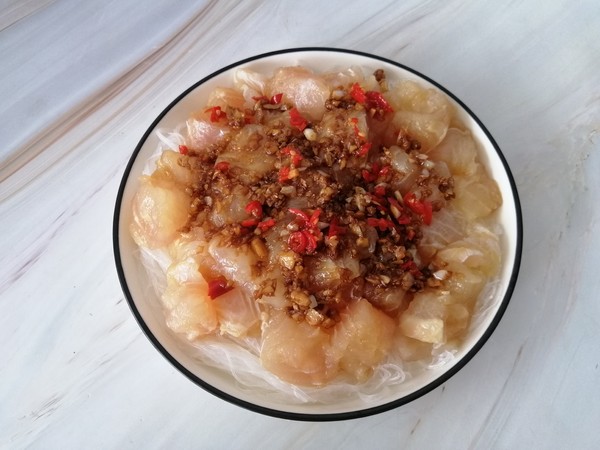 Steamed Basa Fish with Garlic Vermicelli recipe