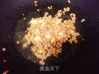 Tofu with Mushroom Minced Meat recipe