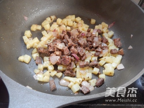 Black Pepper Beef Rice Bowl recipe