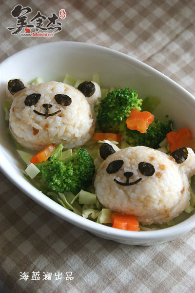 Panda Rice Ball recipe