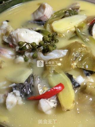 Boiled Fish with Green Pepper recipe