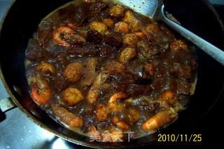 [jinniu Tiege]-"beef Roasted Shrimp and Braised Bird Eggs" recipe