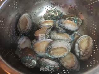 Baby Abalone with Scallion Oil recipe