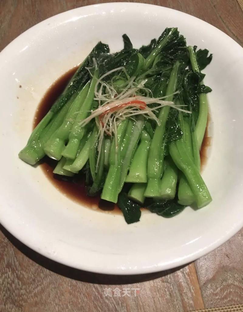 Choy Sum with Sauce recipe