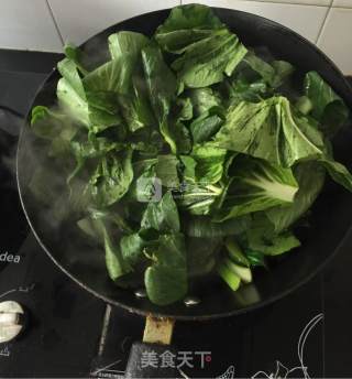 Stewed Vermicelli with Pork and Greens recipe