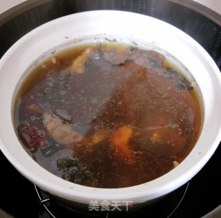 Stewed Pork Heart Soup with Olive Tangerine Peel recipe