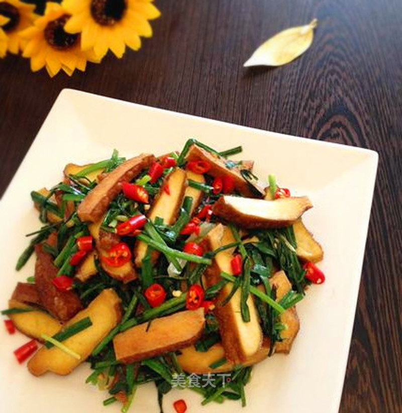 Stir-fried Chives recipe