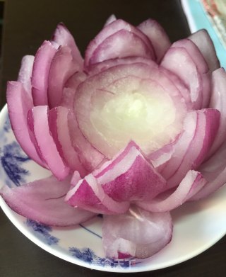 Onion Lotus recipe