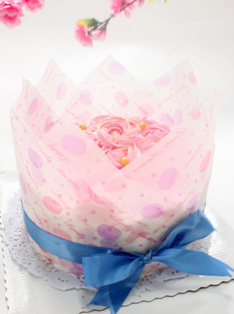 Bouquet Cream Birthday Cake