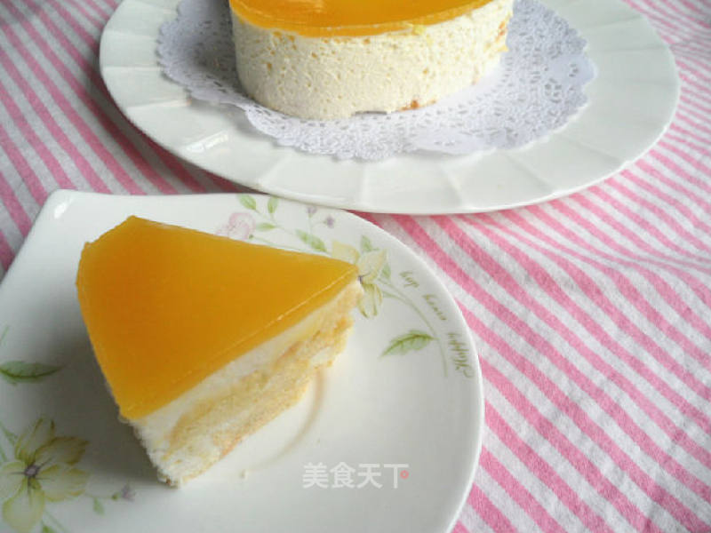 Orange Mirror Cake recipe