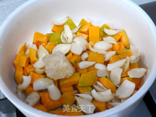 Moisturizing Ningxin Drops [pumpkin Lily Sweet Soup] recipe