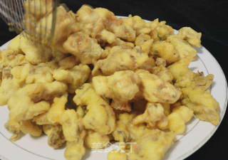 Dry Fried Oyster Yellow recipe