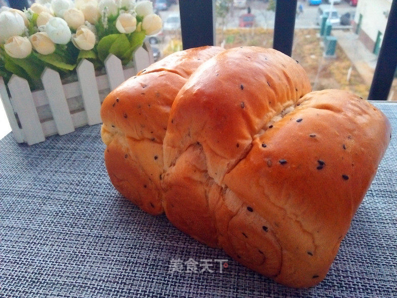 Black Sesame Toast recipe