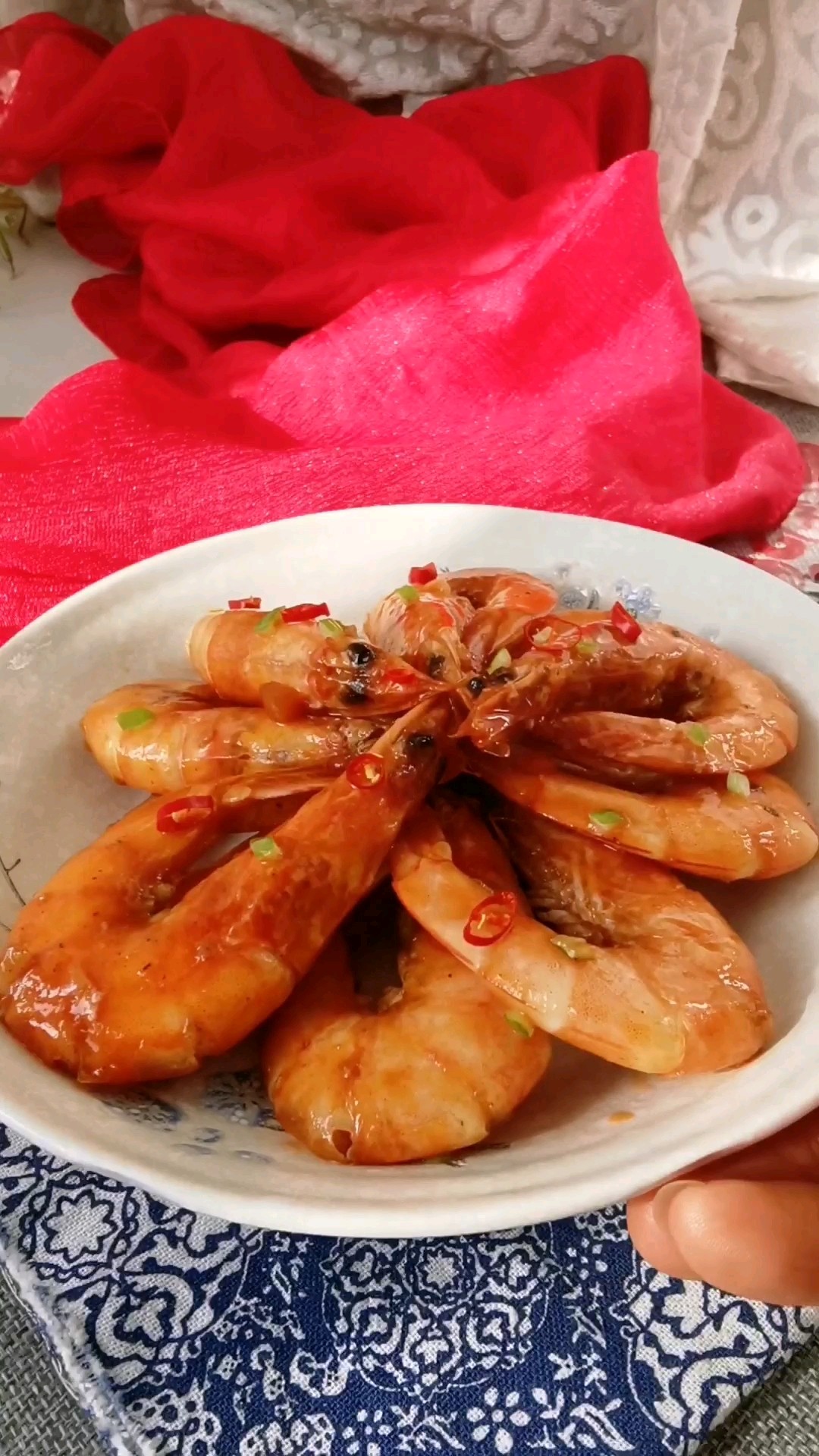 Sweet and Spicy Prawns recipe