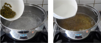 Tremella Lychee Mung Bean Congee recipe
