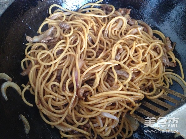 Black Pepper Beef Tenderloin Pasta recipe