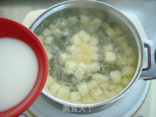 Sweet Apple Soup recipe