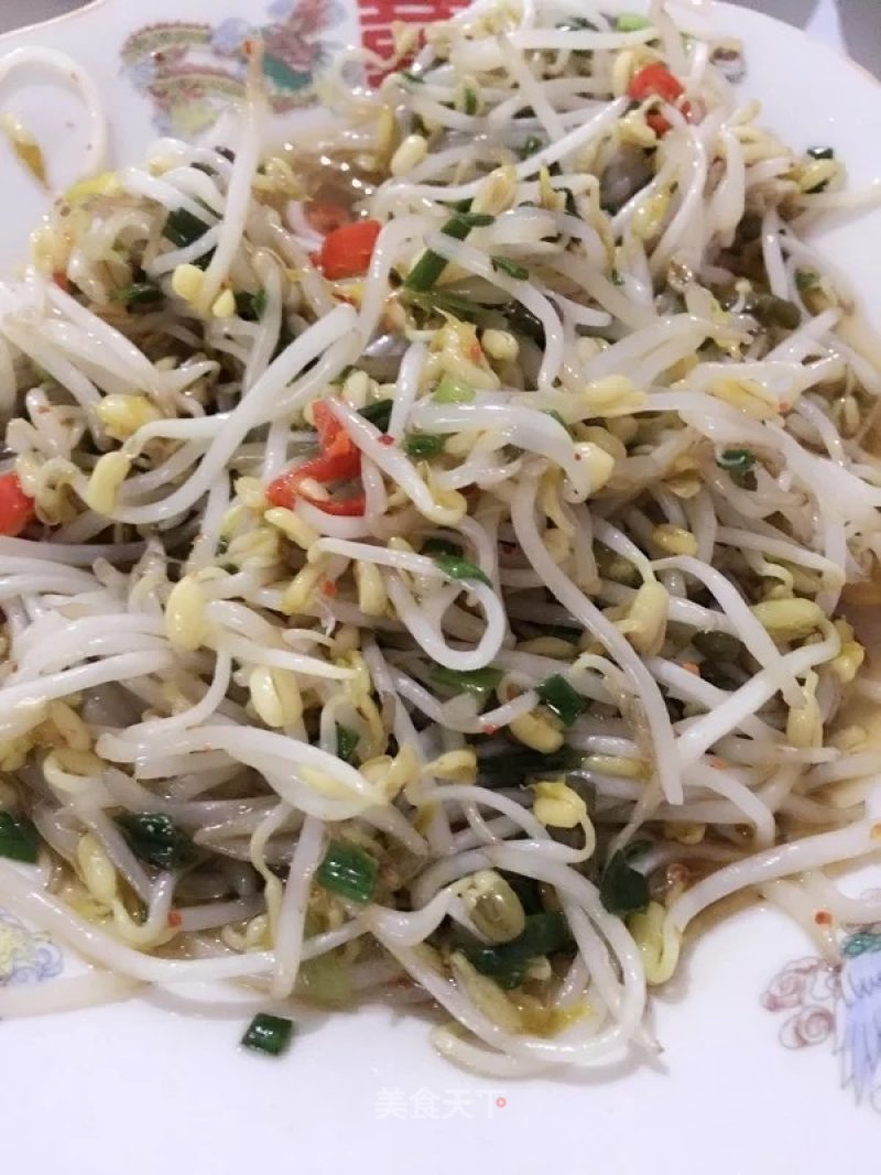 Spontaneous Mung Bean Sprouts recipe