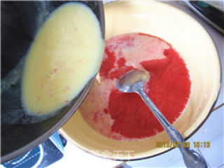 Mango Tomato Double Flavor Pudding recipe