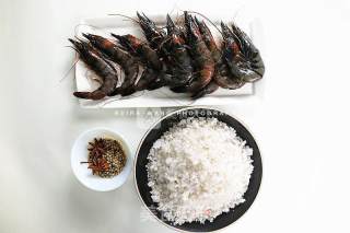 Spiced Salt Baked Shrimp recipe