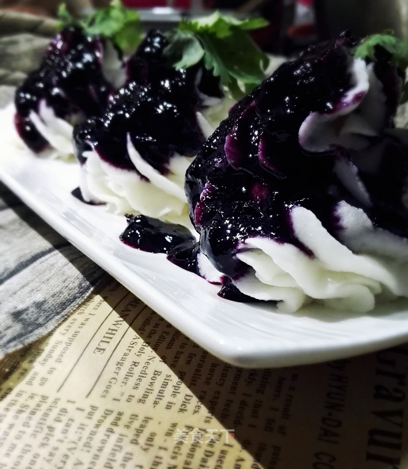 Yam Blueberry recipe