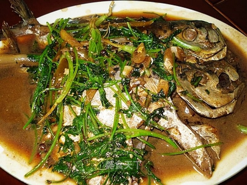 Stewed Pomfret recipe