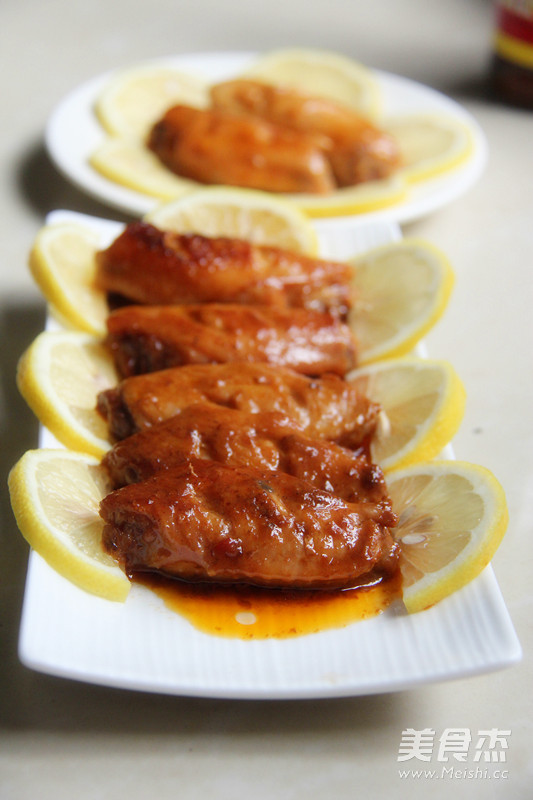 Lemon Scented Chicken Wings recipe