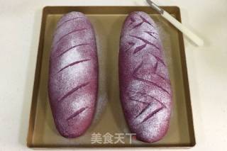 Purple Sweet Potato Mochi Sandwich Soft European recipe