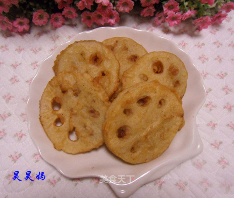 Salt and Pepper Lotus Root Clamp recipe