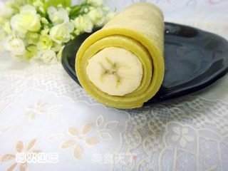 Egg Banana Roll recipe