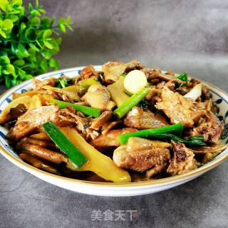 Braised Baby Duck with Ginger recipe