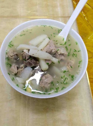 Yam Pork Ribs Soup recipe