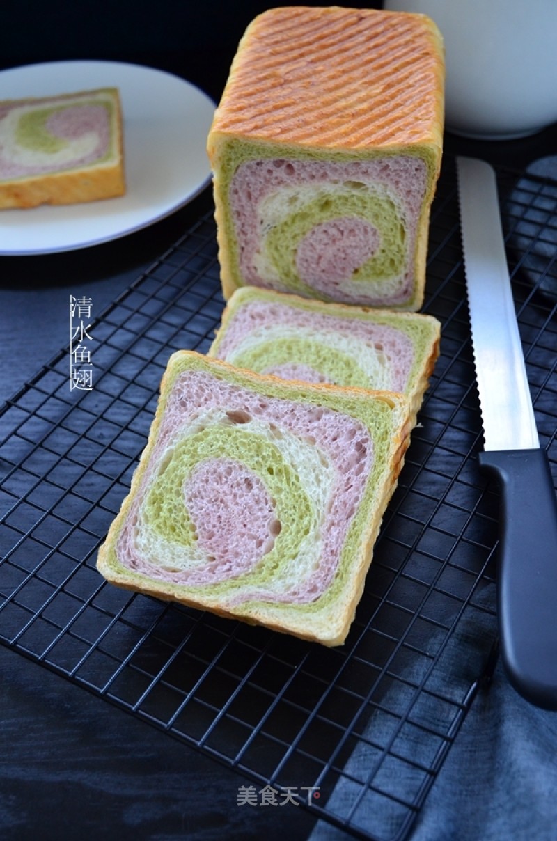 Rainbow Toast recipe